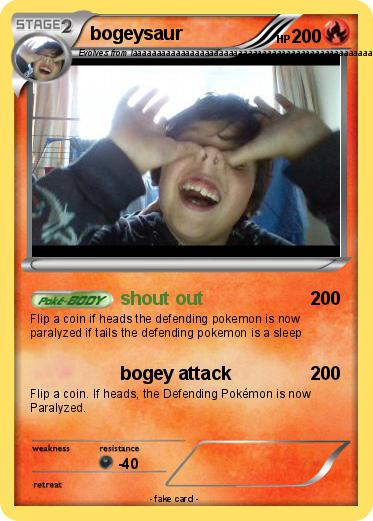 Pokemon bogeysaur