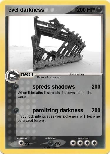 Pokemon evel darkness
