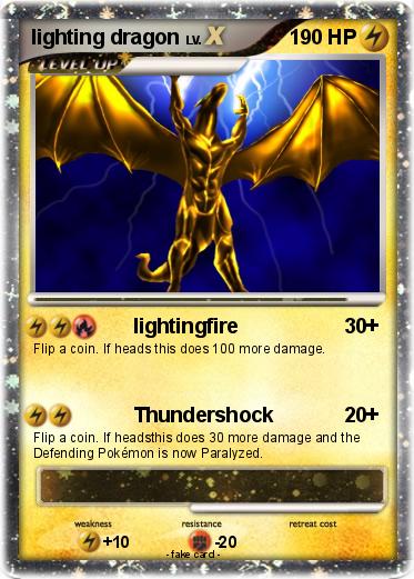 Pokemon lighting dragon