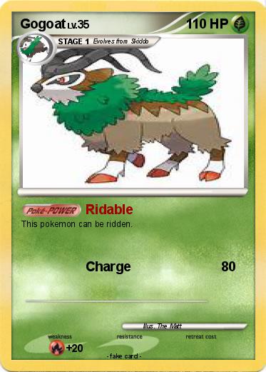 Pokemon Gogoat