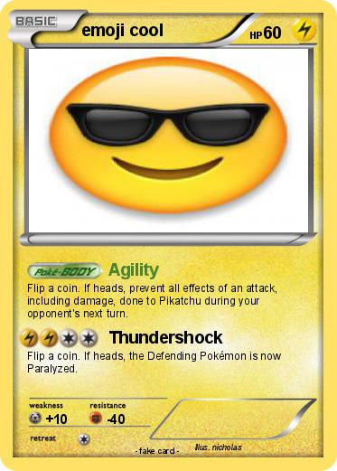 Pokemon emoji cool