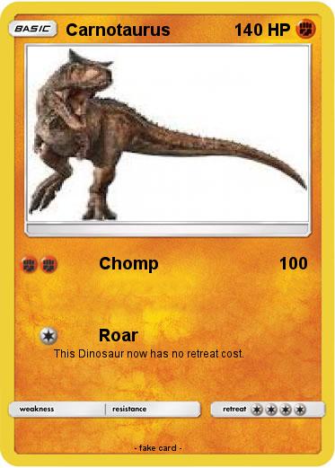 Pokemon Carnotaurus