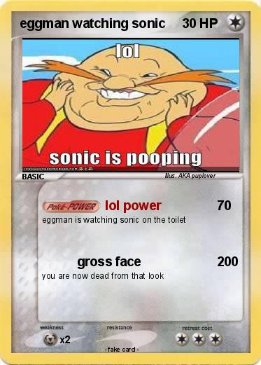 Pokemon eggman watching sonic