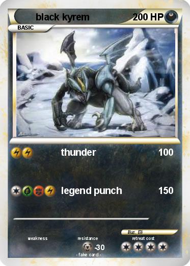 Pokemon black kyrem