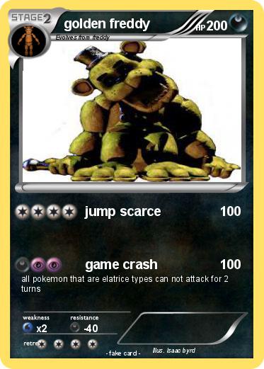 Pokemon golden freddy