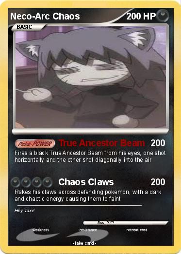 Pokemon Neco-Arc Chaos