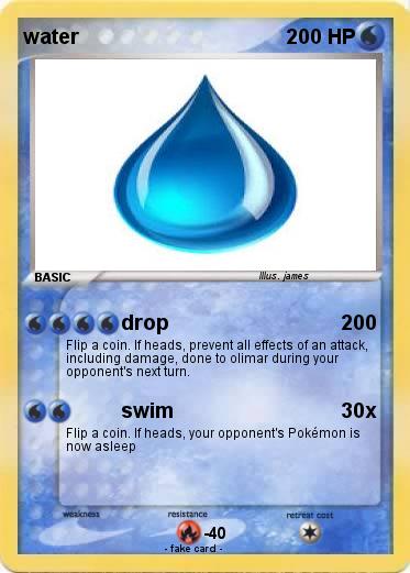 Pokemon water