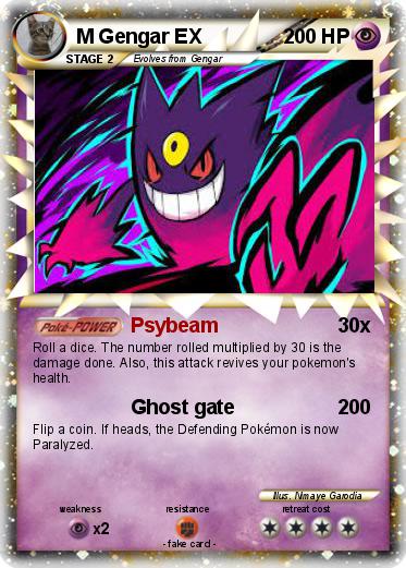 Pokemon M Gengar EX