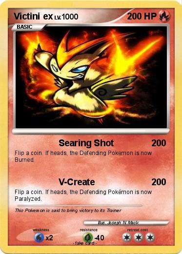 Pokemon Victini ex