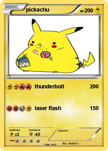 Pokemon pickachu