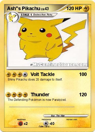Pokemon Ash"s Pikachu