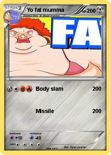 Pokemon Yo fat mumma