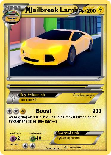 Pokemon Jailbreak Lambo