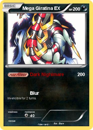 Pokemon Mega Giratina EX