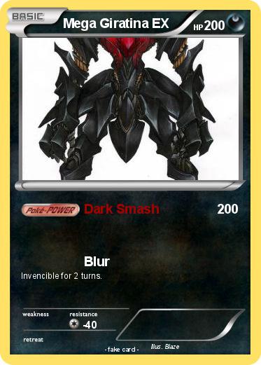 Pokemon Mega Giratina EX