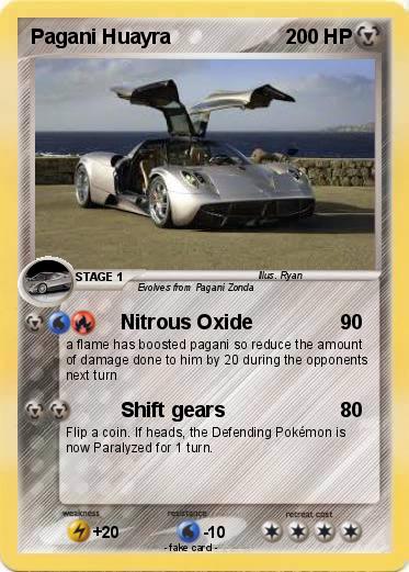 Pokemon Pagani Huayra