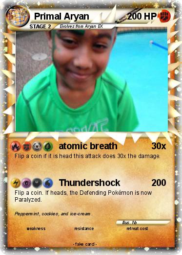 Pokemon Primal Aryan