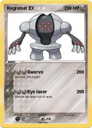 Pokemon Registeel EX