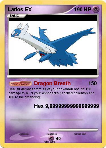Pokemon Latios EX
