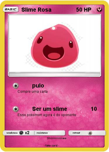 Pokemon Slime Rosa