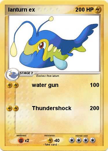 Pokemon lanturn ex