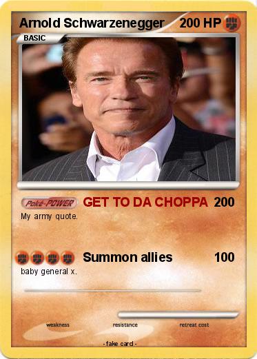 Pokemon Arnold Schwarzenegger