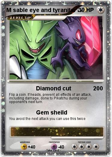 Pokemon M sable eye and tyranitar