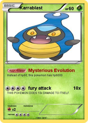 Pokemon Karrablast