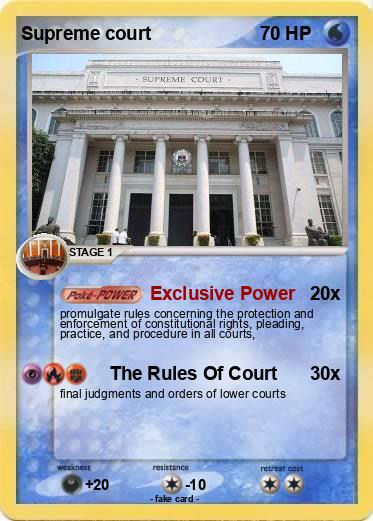 Pokemon Supreme court
