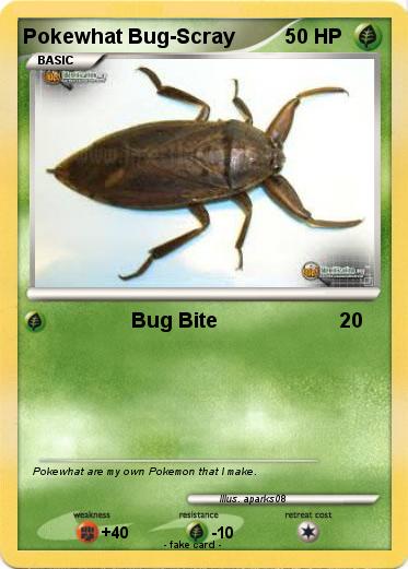 Pokemon Pokewhat Bug-Scray