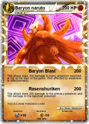 Pokemon Baryon naruto