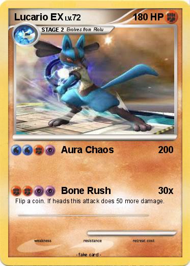 Pokemon Lucario EX