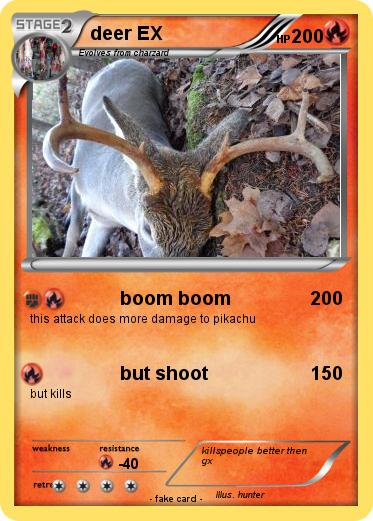 Pokemon deer EX