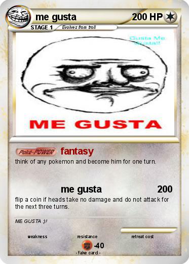 Pokemon me gusta