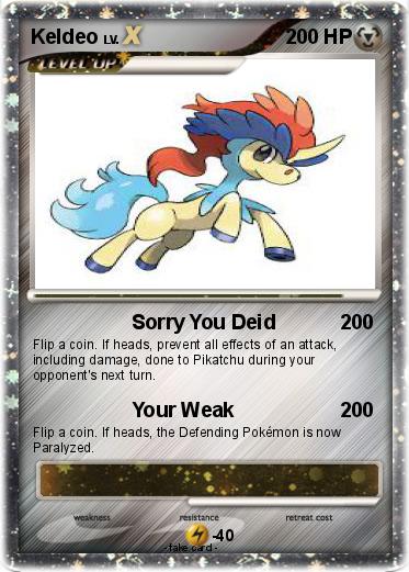 Pokemon Keldeo