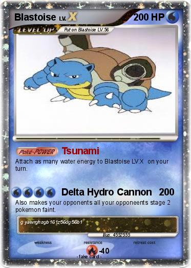 Pokemon Blastoise