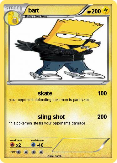 Pokemon bart
