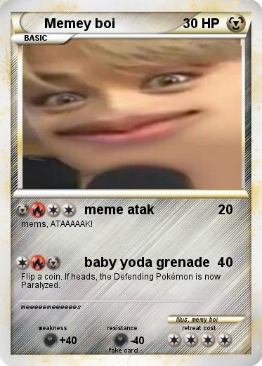 Pokemon Memey boi