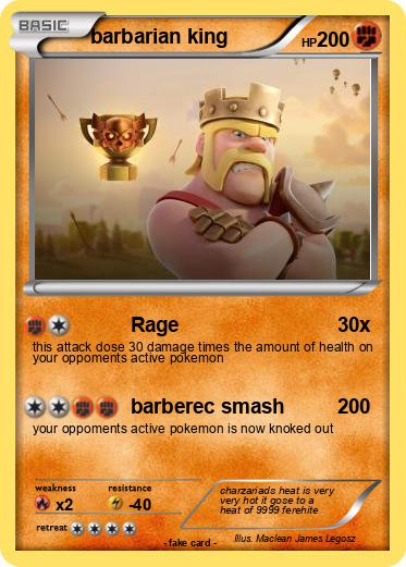Pokemon barbarian king