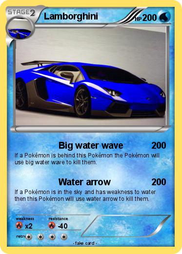Pokemon Lamborghini