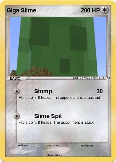 Pokemon Giga Slime