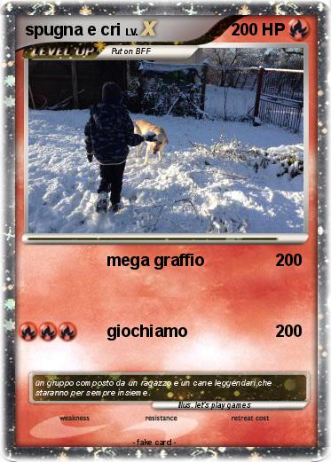 Pokemon spugna e cri