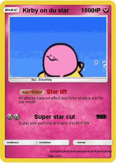 Pokemon Kirby on du star              0