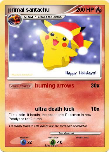 Pokemon primal santachu