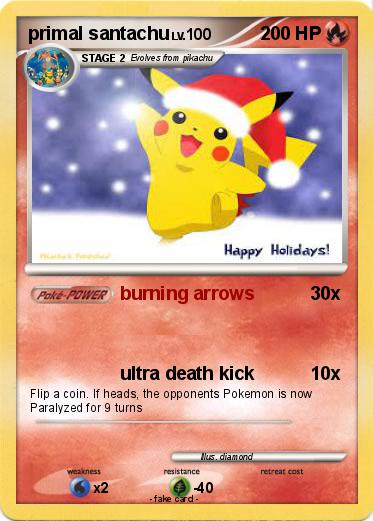 Pokemon primal santachu