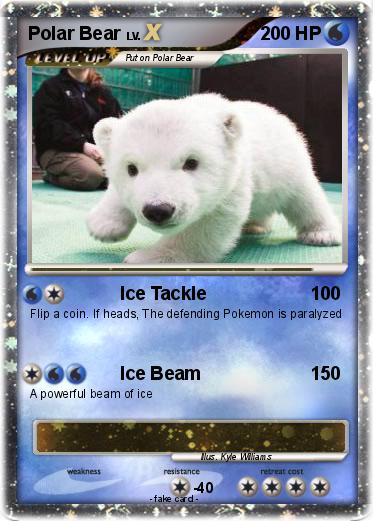 Pokemon Polar Bear