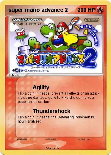 Pokemon super mario advance 2