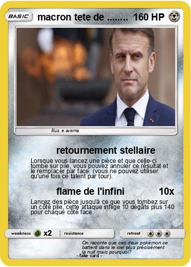 Pokemon macron tete de ........