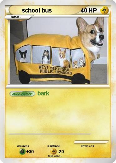 Pokemon school bus
