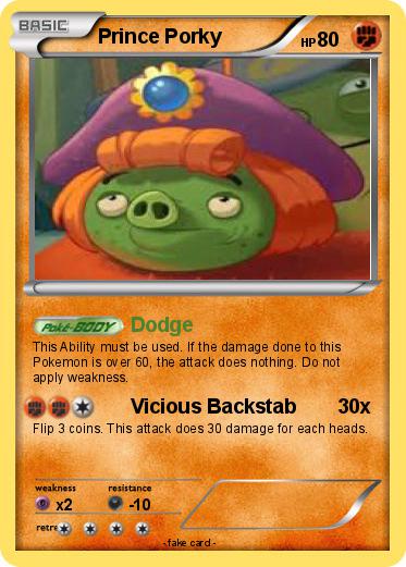 Pokemon Prince Porky
